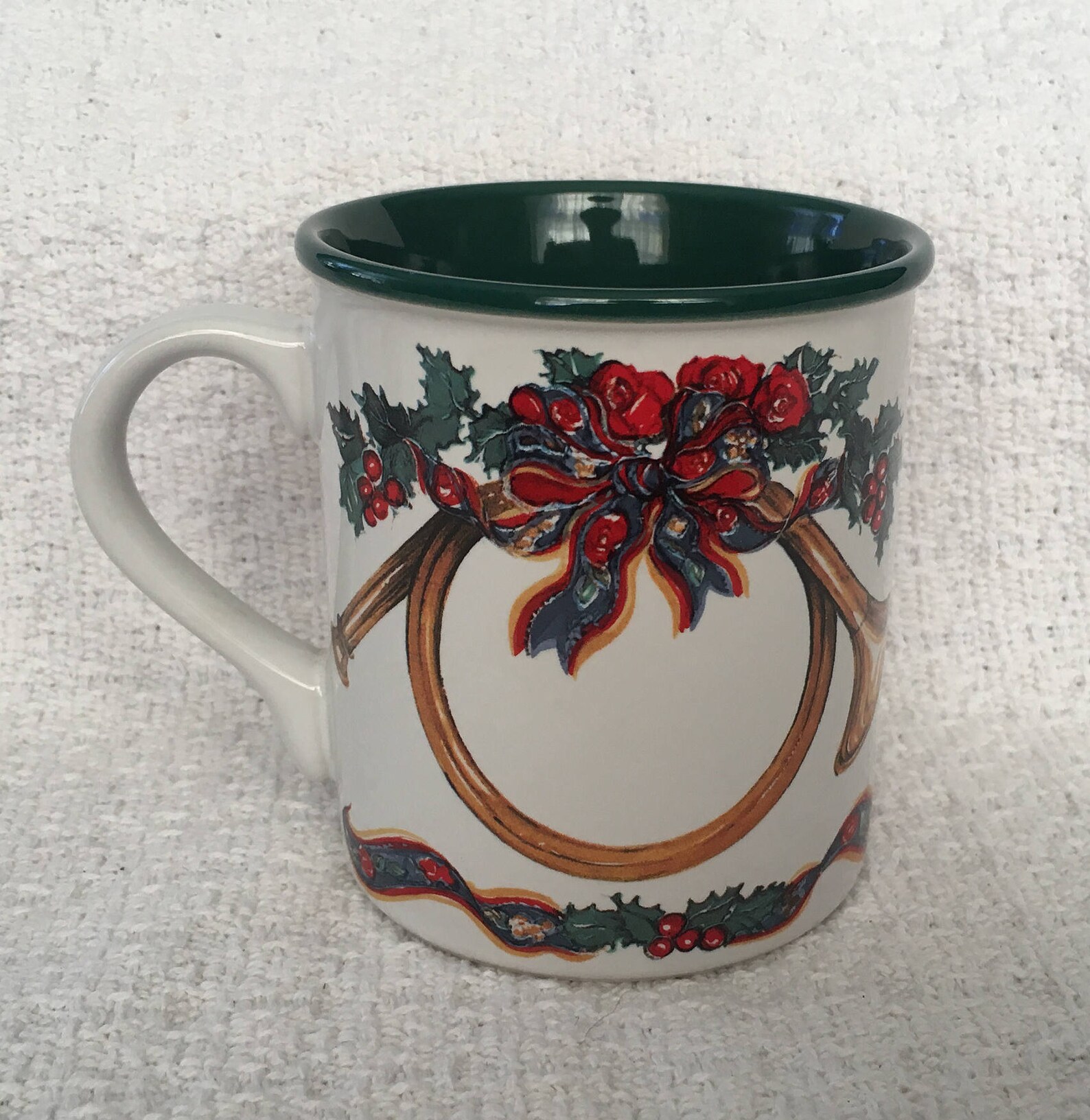 Potpourri Press Christmas Holiday Mug Triumphant 1991 Etsy