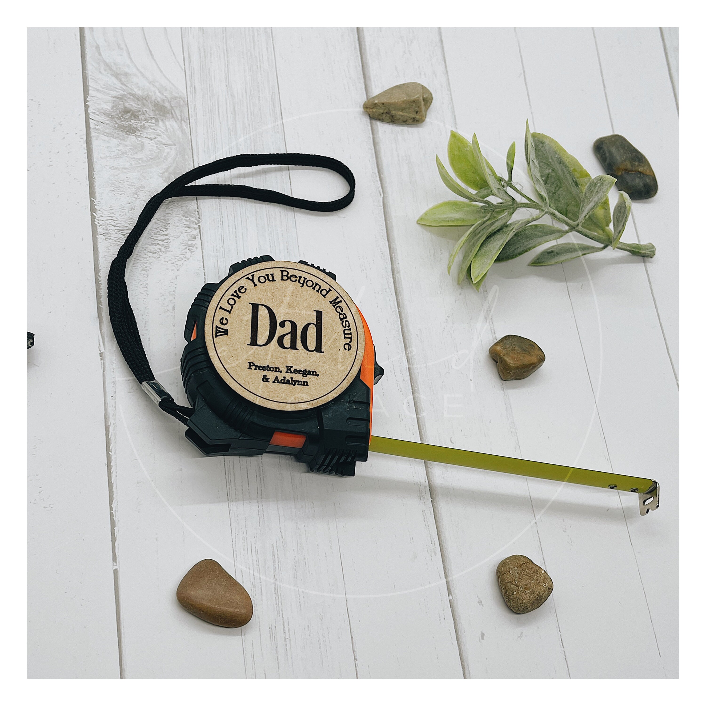 Personalized Father's Day Tape Measure Father's Day Gift Gift for