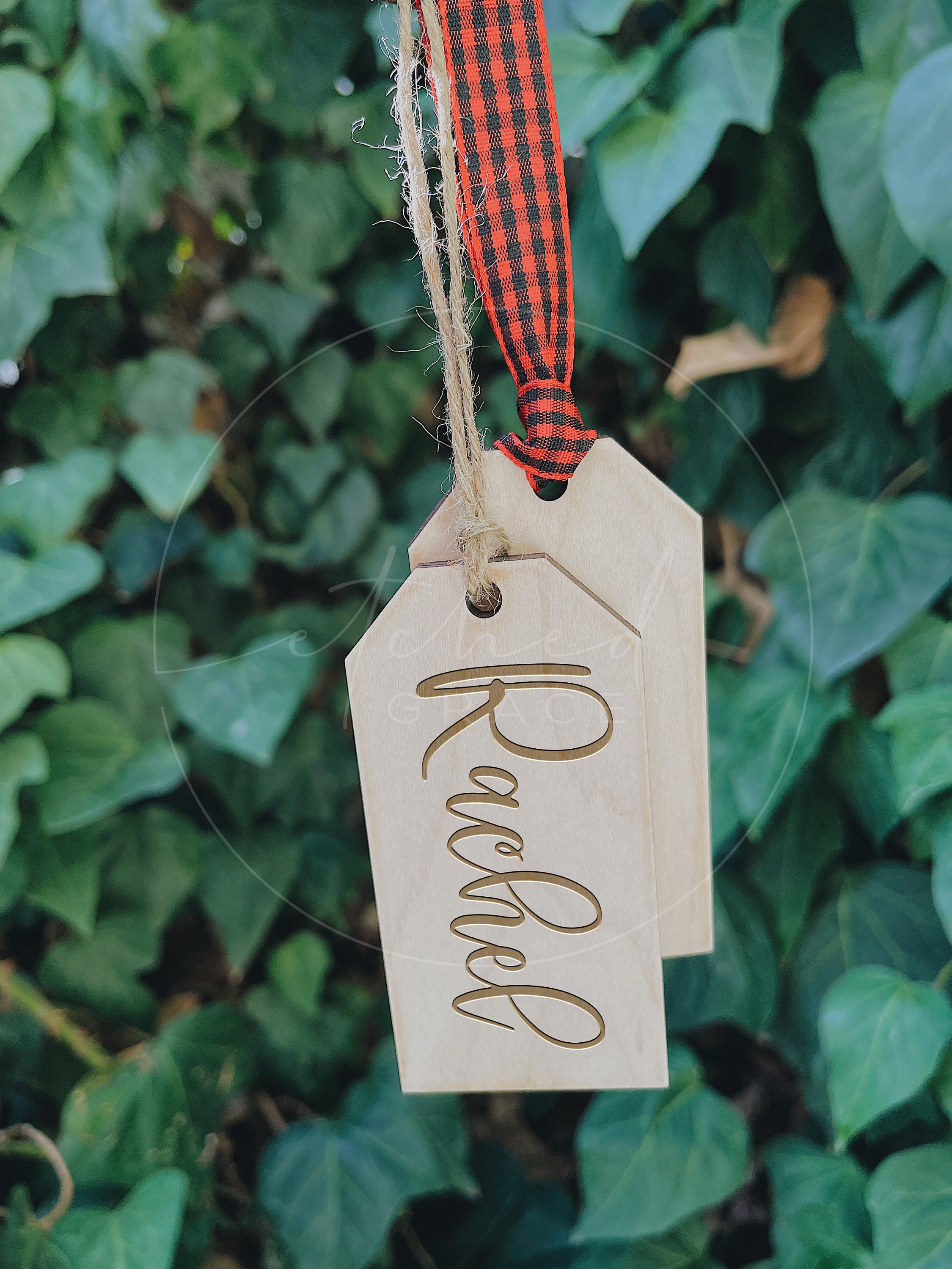 Personalized Basket Name Tags Custom Name Tags Engraved Gift Tags