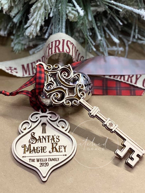 Santas Key- Santa magic key-Personalized Santa's Key- Christmas