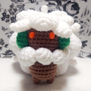 Chibi Whimsicott Amigurumi Plush, Crochet toy, Original or Shiny versions