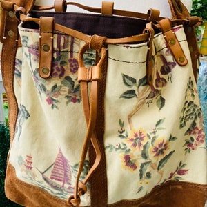 Lucky brand vintage inspired leather purse hotsell