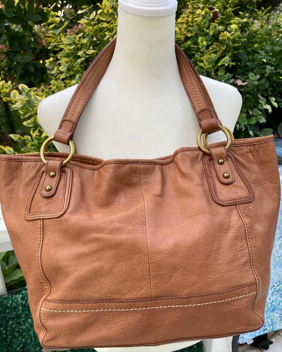 Vintage THE SAK brand Brown leather handbag