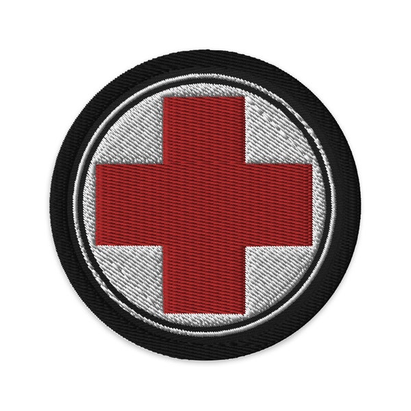 Street Medic Embroidered Patch by Enemy Empire Art Studio (Plain/Color)