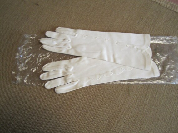 cotton evening gloves