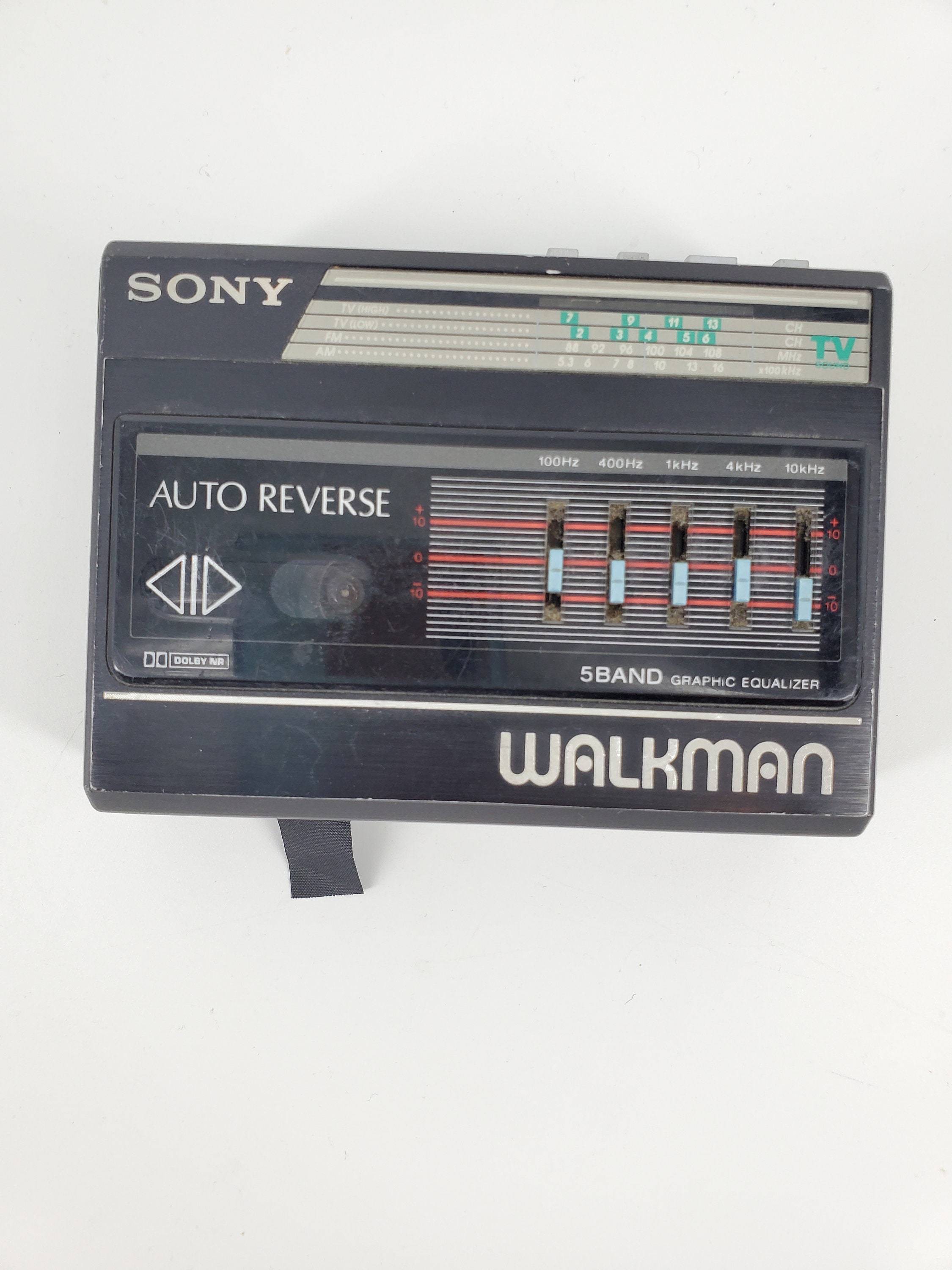 Sony Walkman Model WM-F80 Vintage AM/FM Cassette 5 Band - Etsy