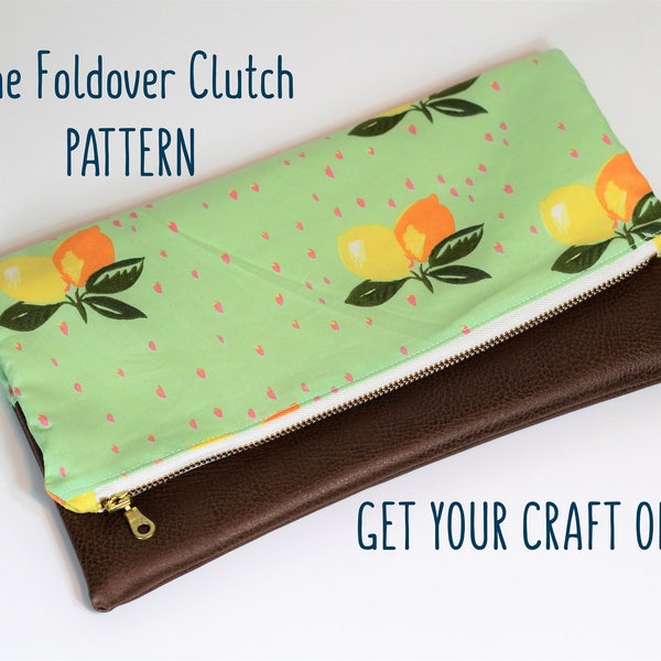 The Foldover Clutch PATTERN