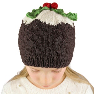 Christmas Pudding Hat Adult Brown Christmas Pudding Hat Adult Brown