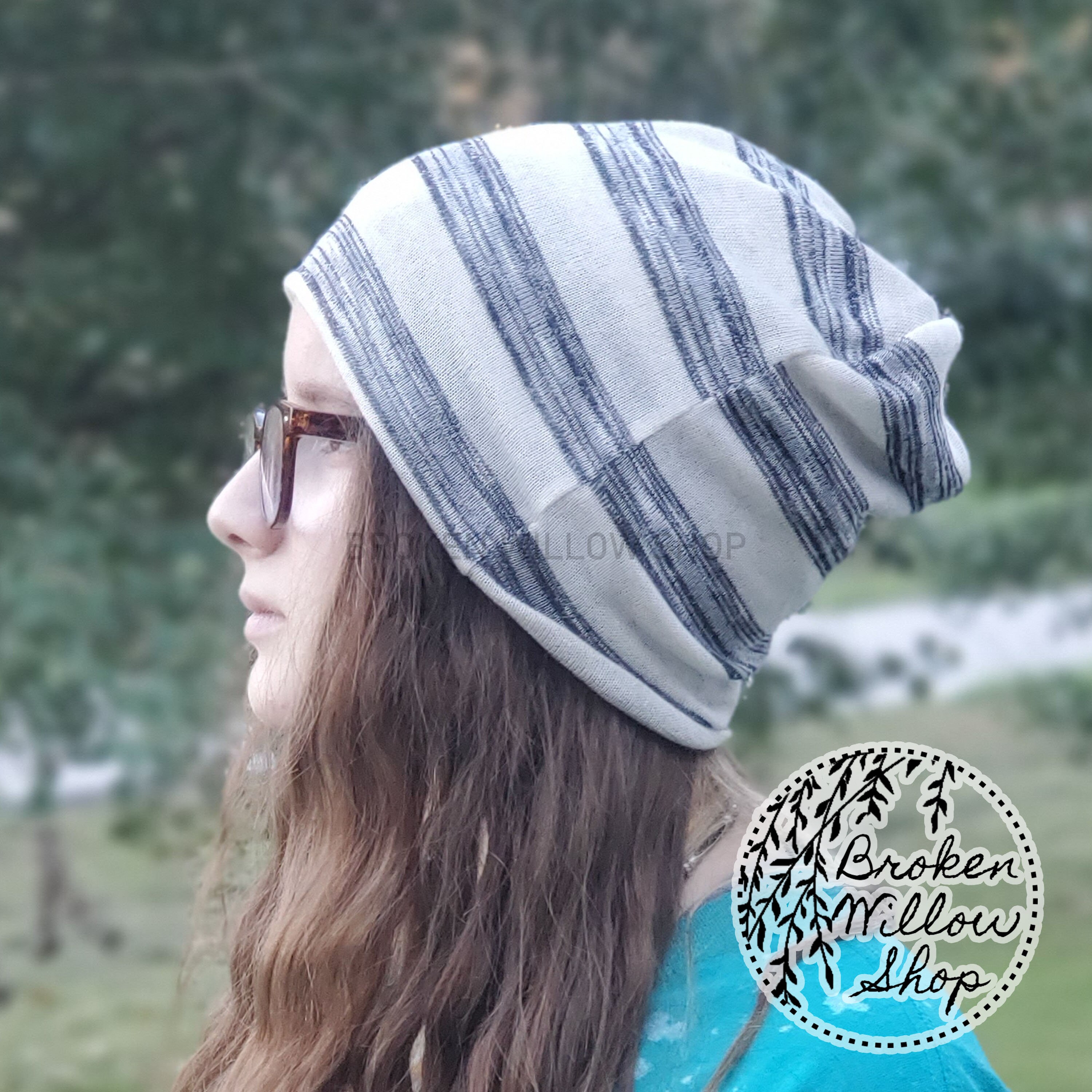 Black \u0026 White Stripes Sewn Jersey Knit 