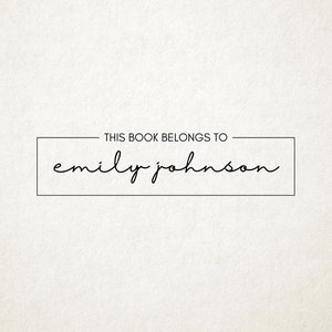 Bibliotheekstempel, boekstempel, zelfinktend, uit de bibliotheek van stempel, boekenliefhebber cadeau, graag lezen, aangepaste bibliotheekstempel, gepersonaliseerd cadeau