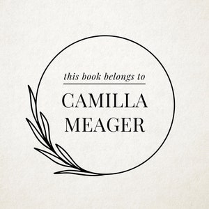 Library Stamp, Book Stamp, Self Inking, From the Library Of Stamp, Book Lover Gift, Like to Read, Custom Library Stamp, Personalized Gift
