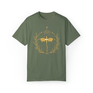 Comfort Colors Celestial Dragons shirt, Fantasy Book Tee, Fantasy Reader Gift, Bookish Gift, Dragon Rider, Romance Reader Gift, Booktok Moss