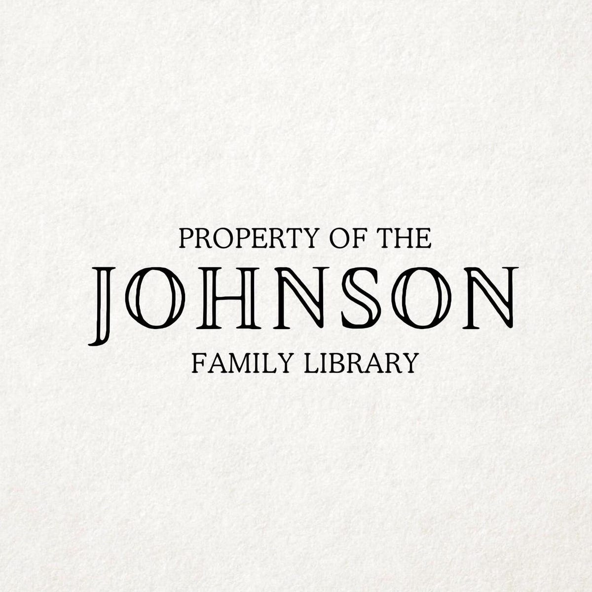 Custom Family Library Embosser