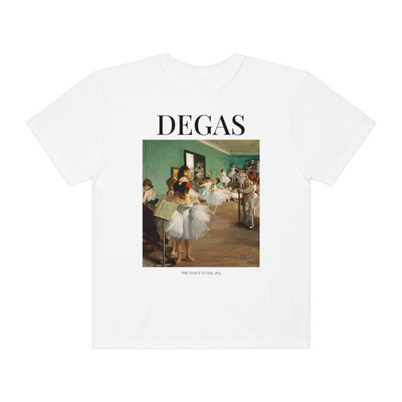 Comfort Colors Edgar Degas Ballet Rehearsal Shirt Ballerina Tee