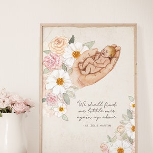 In the Hands of God Miscarriage Fine Art Print | Child Loss Remembrance Gift