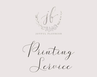 Printed invitations | Premium Printed invitations | 5x7 prints | professionally printed invitation service