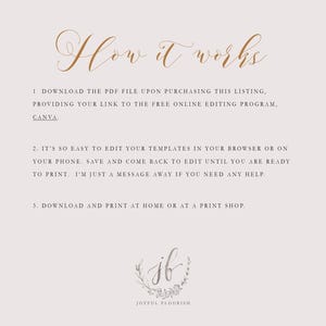Floral First Communion Invitation Template: Hand-Sketched Peony and Chalice image 3
