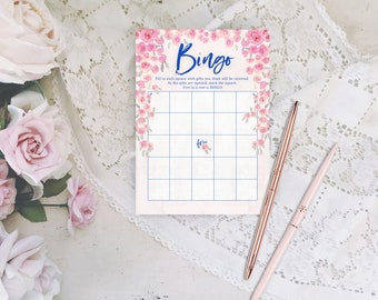 Mamma Mia Bingo Game: Blank Bingo Board, Shower Party (Printable, Instant Download)