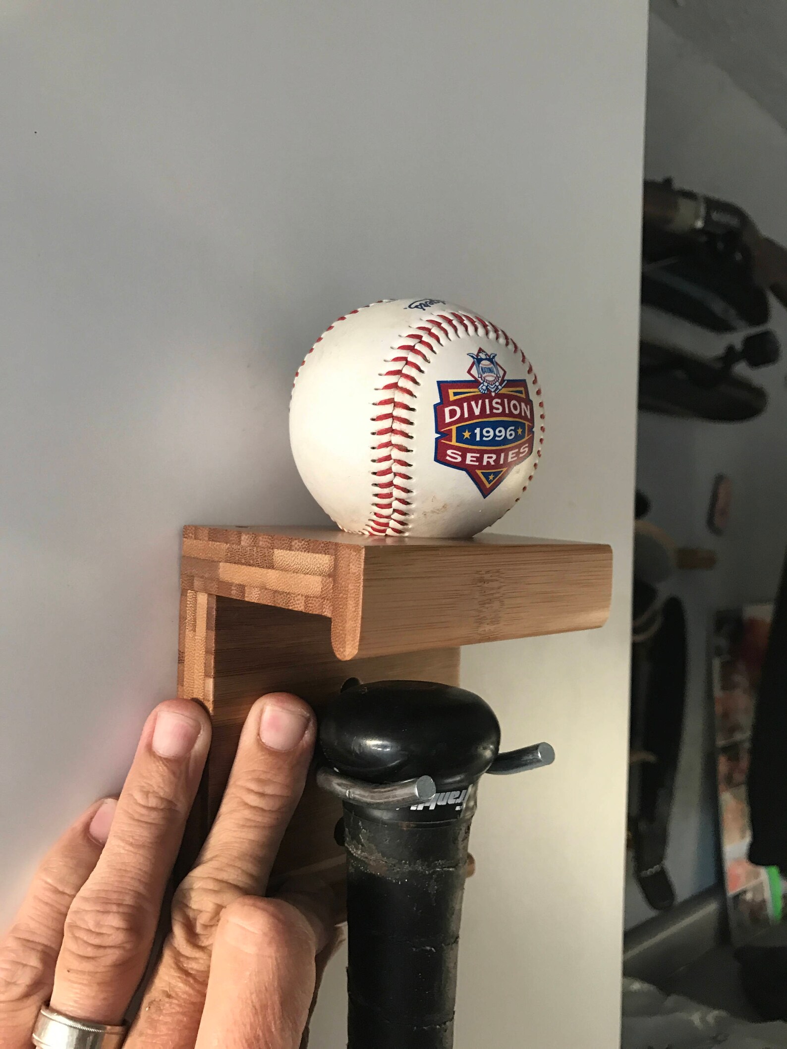 Baseball and Bat Display/Hanger Etsy