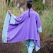 Sibyl Harrington reviewed Kimono // Organic Cotton Lavender Kimono Robe / Shawl / Geometric / Sacred Geometry Clothing / Tunic / Men's / Women's / Ninja / Festival
