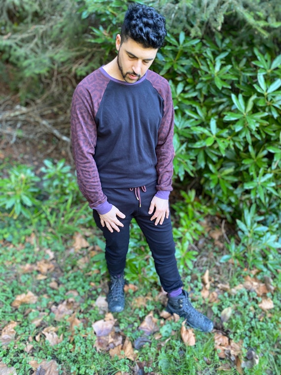 Mens two online piece loungewear