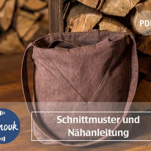 Pattern and sewing instructions (PDF) - &quot;Y-Bag&quot; - Download - eBook - shoulder bag