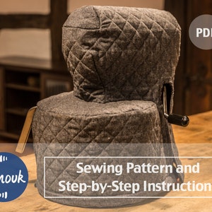 Naaipatroon en naai-instructies (PDF) - &quot;Hoes voor KitchenAid&quot; - Download - in het Engels