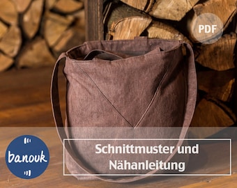 Schnittmuster und Nähanleitung (PDF) - "Y-Tasche" - Download - eBook - Umhängetasche