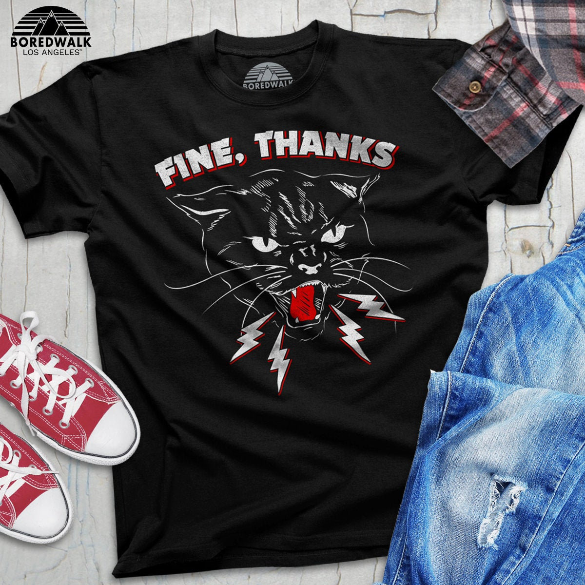 fine thanks t shirt