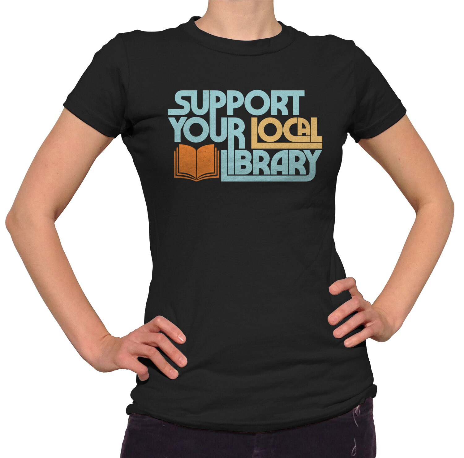 Support Your Local Library Shirt Book Lover Shirt Book | Etsy