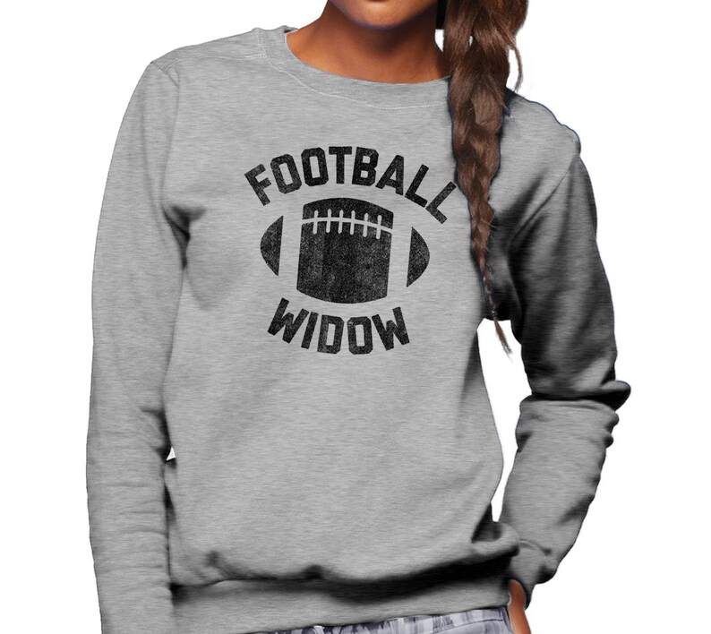 Football Widow Sweatshirt Funny Football Wife Shirt Football Widow Shirt Football Girlfriend Shirt Unisex Sizes Small-3X