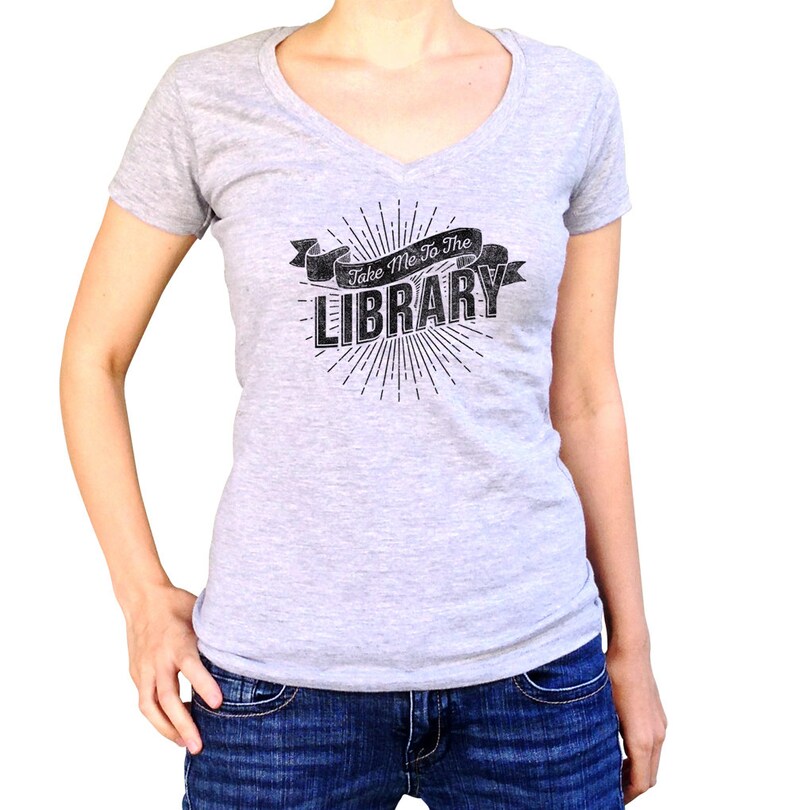 Take Me To The Library Shirt  Book Lover Shirt  Book Nerd image 2