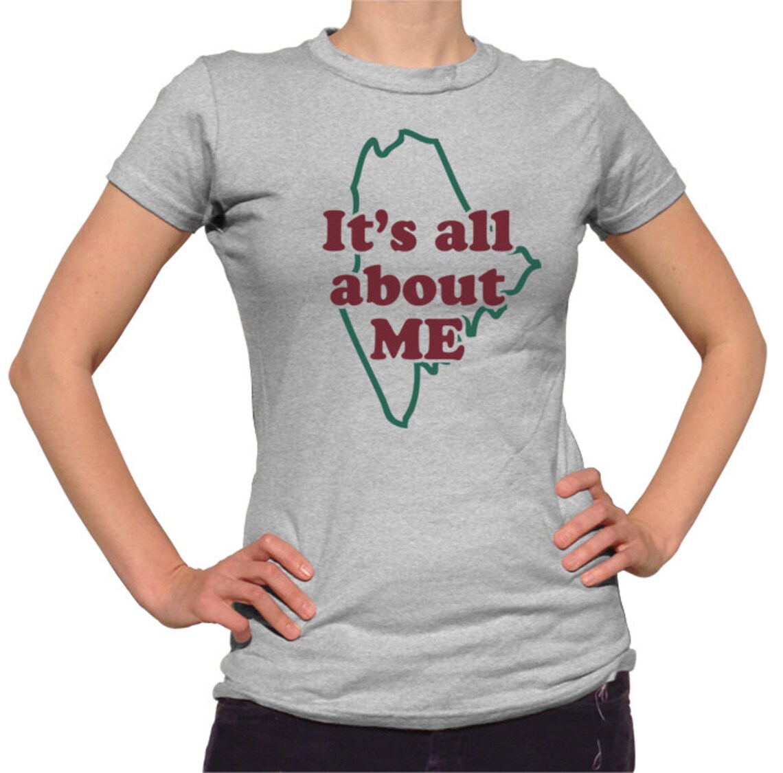 Its All About Me Maine T Shirt Mens And Ladies Sizes Etsy 