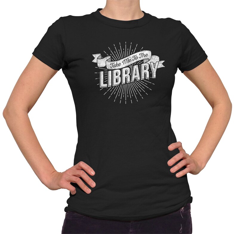Take Me To The Library Shirt  Book Lover Shirt  Book Nerd image 4