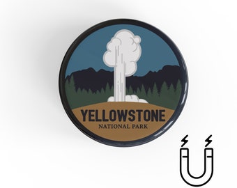 Yellowstone National Park Fridge Magnet Souvenir New Kühlschrank Magnet 