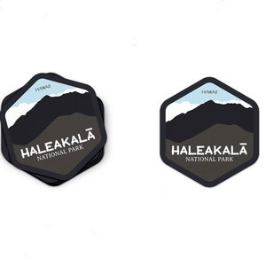 Haleakala National Park Sticker Multiple Sizes Bumper Sticker Water Bottle Travel Laptop Waterproof image 3