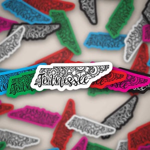 Tennessee Sticker | Bumper Sticker | Bottle Sticker | Travel Sticker | Laptop Sticker | Waterproof Sticker | Vinyl Sticker | Decal | 3.5&quot;