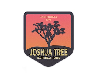 Joshua Tree National Park Decal - Durable Weatherproof Sticker