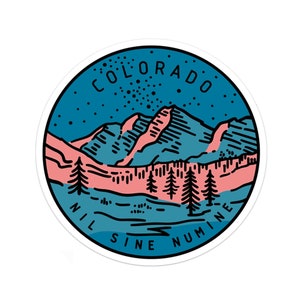 Colorado Sticker | Colorado Decal | Multiple Sizes | Bumper Sticker | Water Bottle | Travel | Laptop | Waterproof