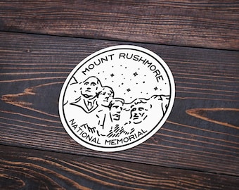 Mount Rushmore National Memorial Sticker