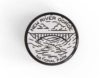 New River Gorge National Park Button Pin