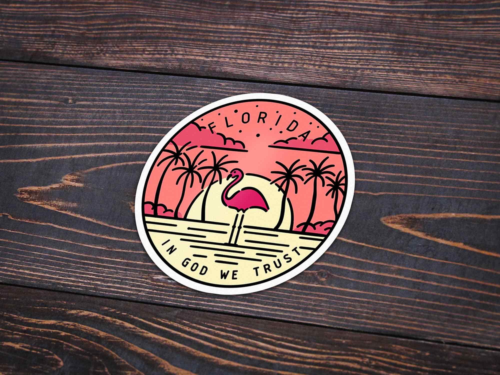 Stuart Florida Sticker Florida Sticker | Florida Decal | Multiple Sizes | Bumper Sticker ...