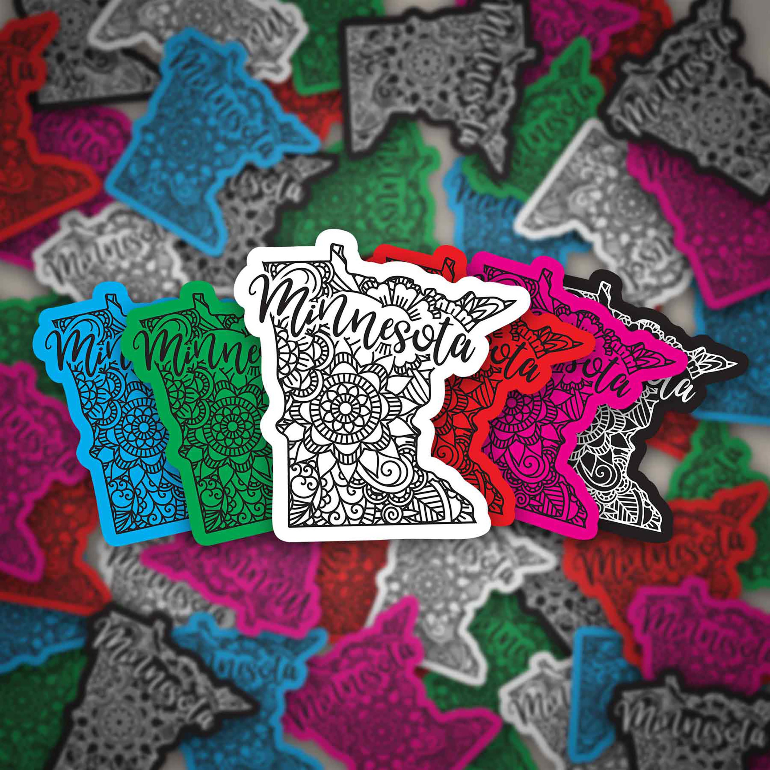 Minnesota Sticker | Bumper Sticker | Bottle Sticker | Travel Sticker ...