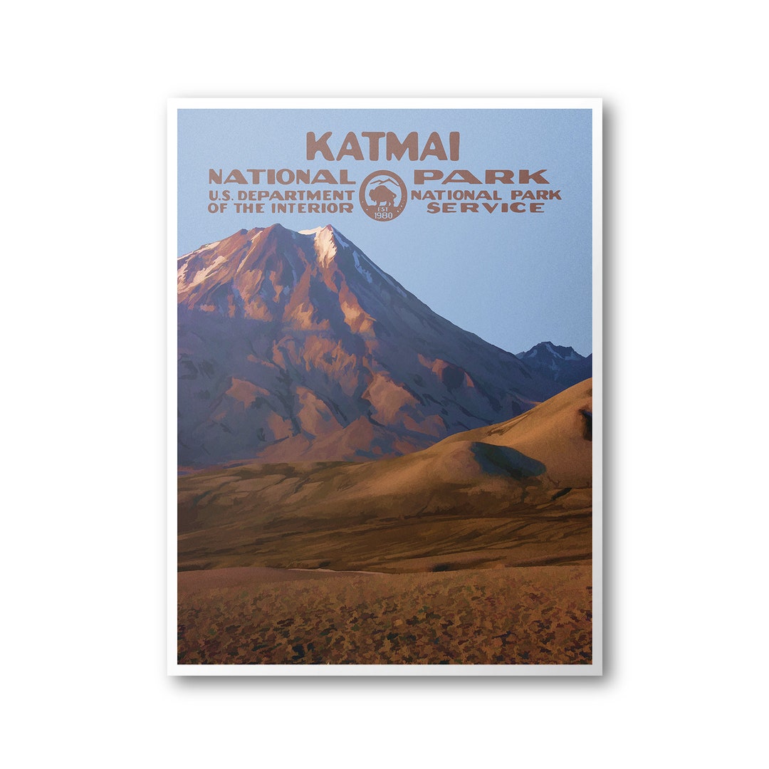 Katmai National Park Poster - Etsy