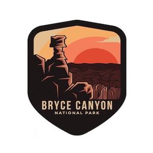 Bryce Canyon National Park Sticker | Multiple Sizes | Bumper Sticker | Water Bottle | Travel | Laptop | Waterproof
