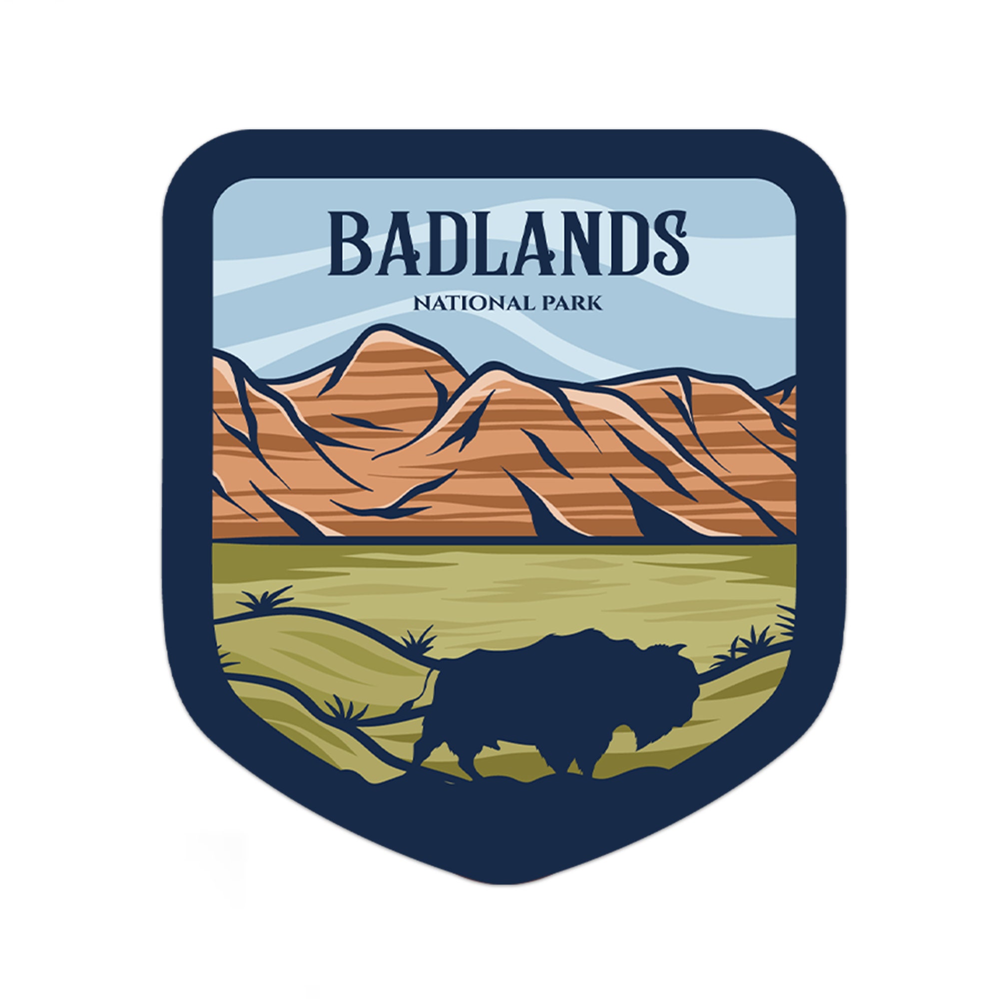 Badlands National Park Sticker - Etsy