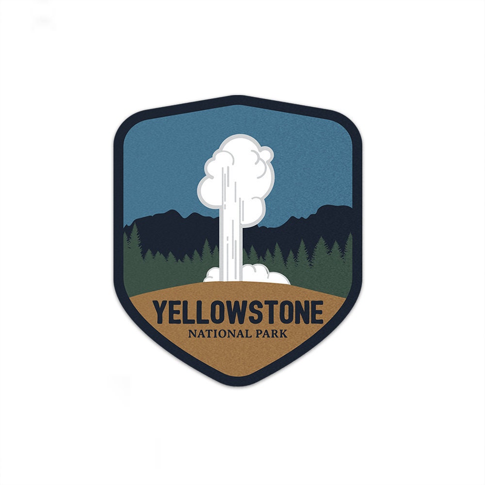 Yellowstone National Park Sticker | National Park Decal | Multiple Si…