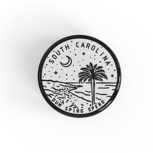 South Carolina Button Pin
