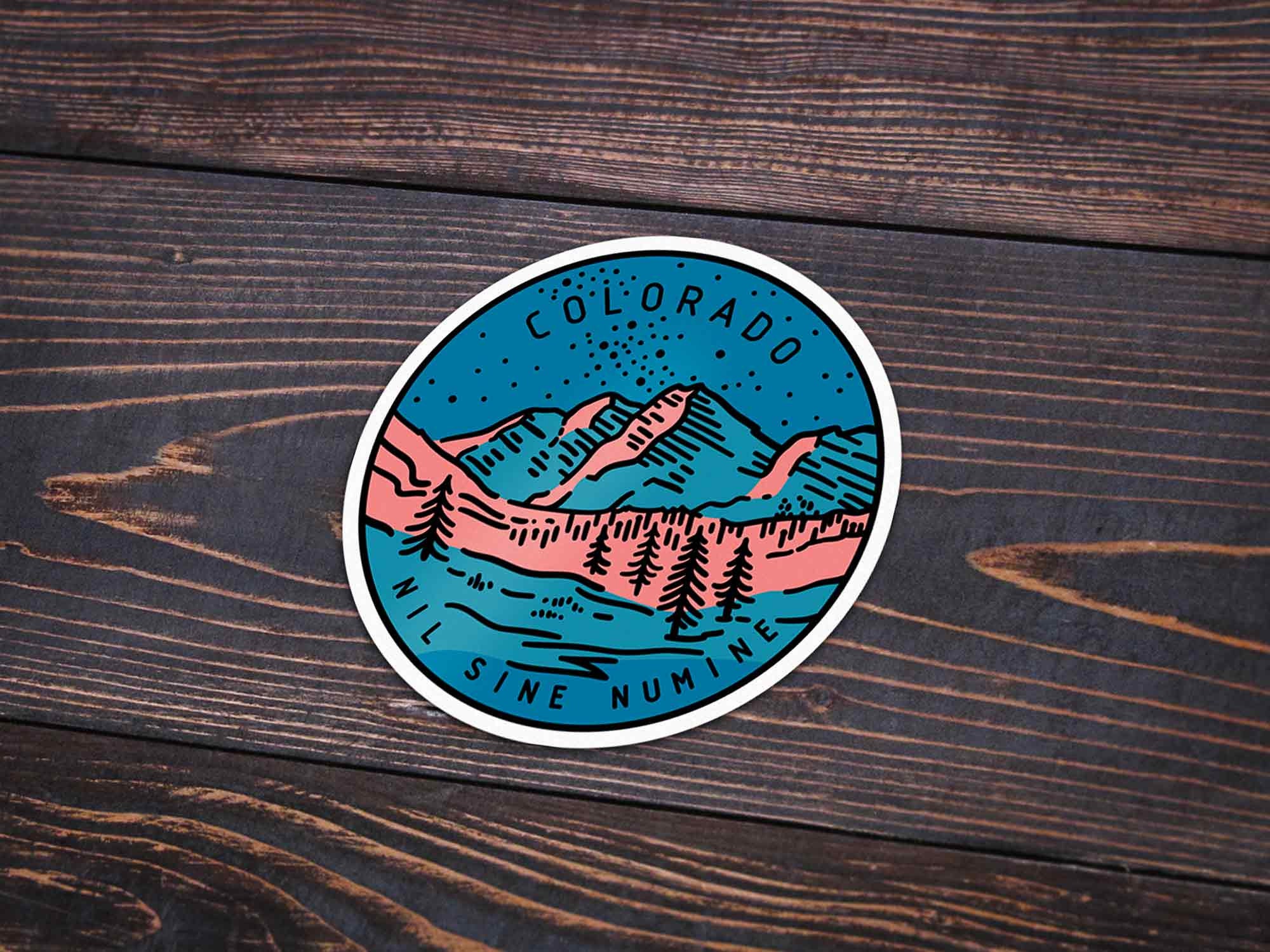Colorado Sticker | Colorado Decal | Multiple Sizes | Bumper Sticker ...