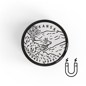 Arkansas Magnet | Button Magnet | Fridge Magnet | Kitchen Magnet | Refrigerator Magnet